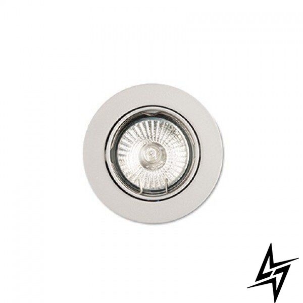 Точечный врезной светильник Ideal Lux Swing Bianco 83179 67630 фото в живую, фото в дизайне интерьера
