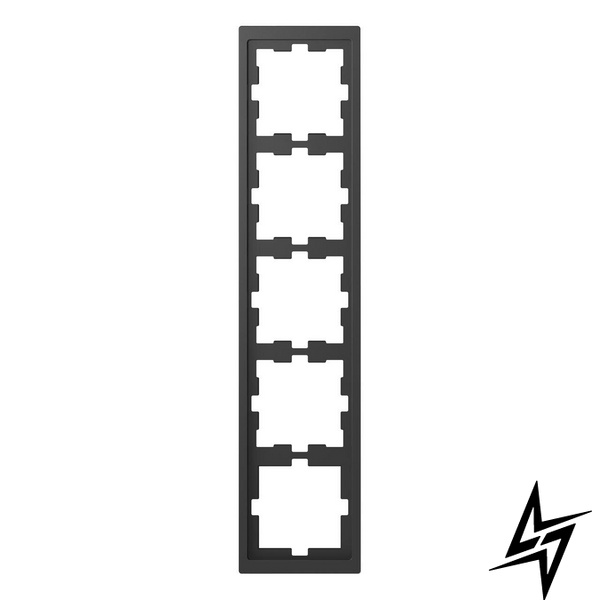 MTN4050-6534 Рамка D-Life Антрацит 5-постова Schneider Electric Merten фото