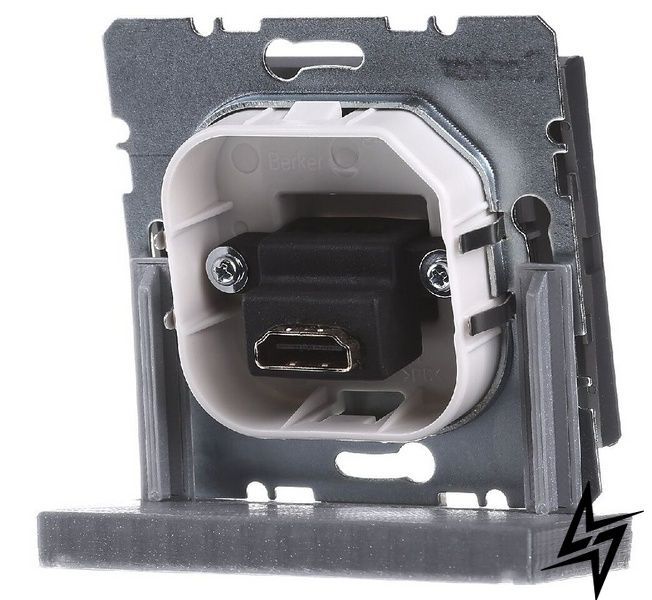 HDMI-розетка Berker K.1 3315427006 антрацитовая матовая 3315427006 фото