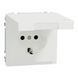 Розетка с заземлением и крышкой Schneider Electric MTN2314-6037 Merten D-Life, белая, матовая, 16 А MTN2314-6037 - изображение 6
