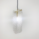 Подвесной светильник с хрустальными бусинами LE25403 1xE14 9x12см Золото/Прозрачный SGA 10/1 фото в дизайне интерьера, фото в живую 4/6