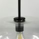Подвесной светильник с прозрачным плафоном LE29888 38x50см Черный/Прозрачный AA 361/380 фото в дизайне интерьера, фото в живую 5/8
