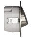 Настінний світильник Ledix Rubi з рамкою 09-224-21 врізний Сталь 5900K з радіоприймачем LED LED10922421 фото в дизайні інтер'єру, фото наживо 4/5