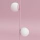Торшер Bubble F Pink (RAL 3015) Розовый  фото в дизайне интерьера, фото в живую 5/9