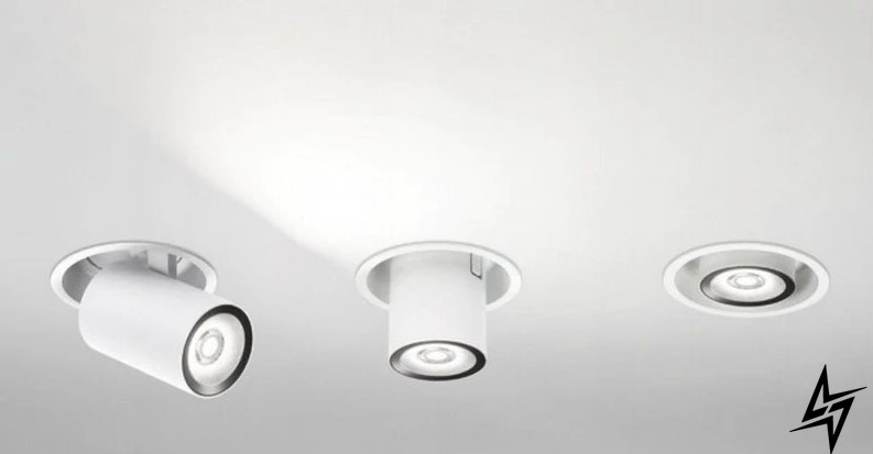 Врізний точковий світильник Ideal Lux Nova 267920 LED  фото наживо, фото в дизайні інтер'єру