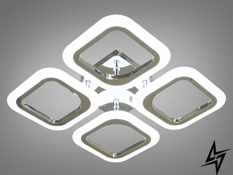 LED люстра с пультом 50 Вт хром Somire 23-33267 23-33267 фото