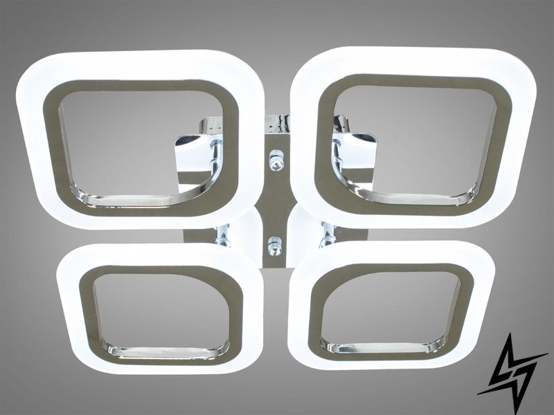 LED люстра с пультом 50 Вт хром Somire 23-33267 23-33267 фото