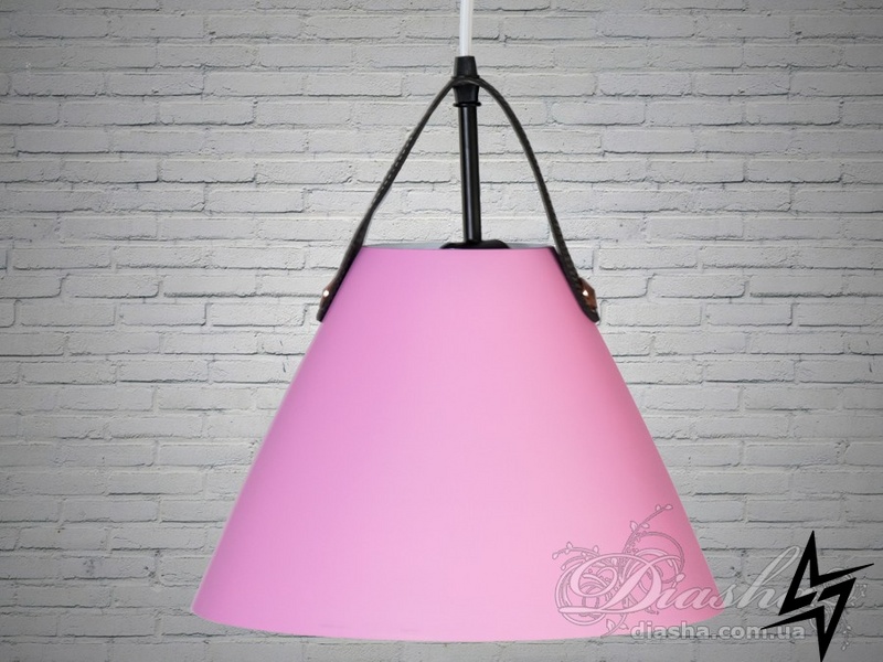 Яркий винтажный светильник-подвес D23-34009 Розовый XD601-PK фото в живую, фото в дизайне интерьера