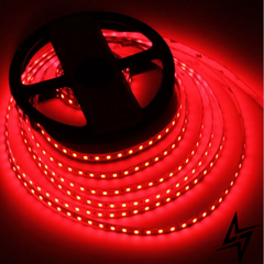LED лента LED STIL 2835, 120 шт, DC 12V, 9,6 W, IP33, красный цвет свечения фото