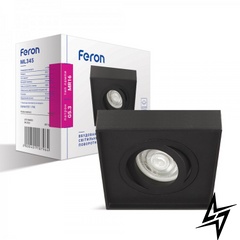 Врезной точечный светильник Feron 40118 Ml345  фото в живую, фото в дизайне интерьера