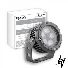 Прожектор LL-882 32138 Feron  фото наживо, фото в дизайні екстер'єру