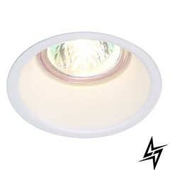 Точечный врезной светильник SLV Horn 112911 85983 фото в живую, фото в дизайне интерьера