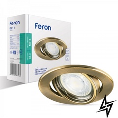 Врезной точечный светильник Feron 15208 Dl11  фото в живую, фото в дизайне интерьера