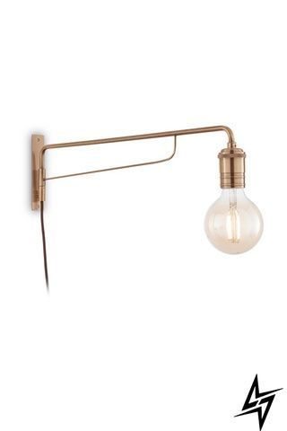 Настенное бра Ideal Lux Triumph 160214 латунь E27 фото