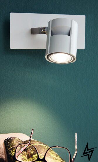 Спот с двумя лампами Eglo Vergiano 97507 14659 фото в живую, фото в дизайне интерьера