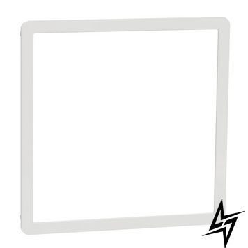 Декоративна вставка для рамки Unica Studio Outline біла Schneider Electric NU230018 фото