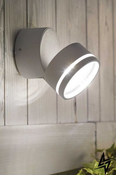 Настенный уличный светильник Ideal Lux Omega Round 285481 белый 7 Вт 4000 K IP54 285481 фото