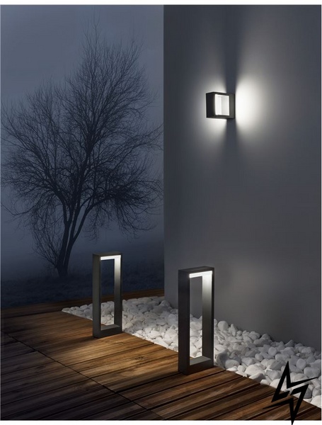 Вуличний декоративний світильник Nova luce Bliss 819503 LED  фото наживо, фото в дизайні екстер'єру