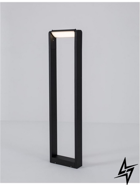 Вуличний декоративний світильник Nova luce Volver 9195061 LED  фото наживо, фото в дизайні екстер'єру