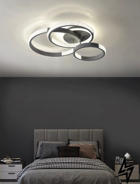 Люстра Cerchio Led Lamp T23-16761 052030/30+40+50 фото в живую, фото в дизайне интерьера