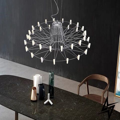 Люстра 037056 LED Insect D104/H54 104&times;54 см Белый 037056 фото