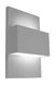 Настенный фасадный уличный светильник Norlys Geneva 879AL ЛЕД 28027 фото в дизайне экстерьера, фото в живую 2/6