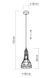 Люстра TK Lighting Long 2208 чорна E27 2208 - зображення 2