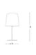 Декоративная настольная лампа Ideal Lux Nordik Tl1 161686 12977 фото в дизайне интерьера, фото в живую 3/5