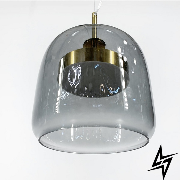 Подвесной светильник BOLLI LE30246 LED 9W 3000-6000K 23x33x23см Латунь/Графит BS 11/1 фото в живую, фото в дизайне интерьера