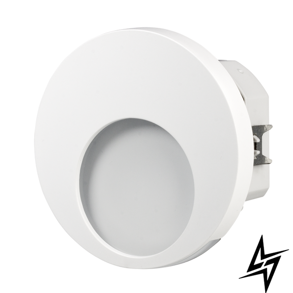 Настенный светильник Ledix Muna 02-221-51 врезной Белый 5900K ЛЕД LED10222151 фото в живую, фото в дизайне интерьера