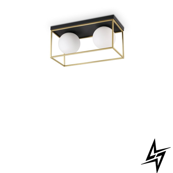 Люстра пристельова Ideal Lux Lingotto Pl2 198149 23091 фото наживо, фото в дизайні інтер'єру