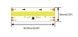 LED стрічка COLORS COB-24V-IP20 12W 610Lm 3000K 5м DFS6-24V-10mm-WW - зображення 2