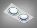 Точечный светильник Alumo D23-31447 Белый/Черный QXL-1732-S2-WH+BK фото в дизайне интерьера, фото в живую 1/4