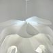 Подвесной светильник в форме белого цветка в 2-х размерах LE41172 1xE27 35x35см Белый MJ 182 фото в дизайне интерьера, фото в живую 4/9
