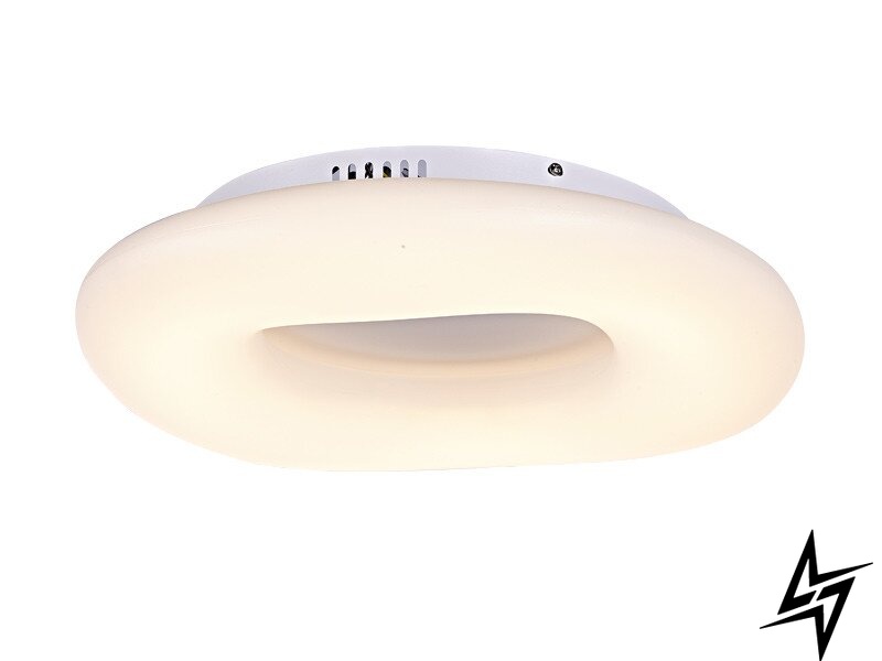 Стельовий світильник AZ2064 Azzardo Donut MX-8030-910-WH LED  фото наживо, фото в дизайні інтер'єру