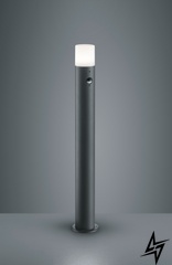 Trio 422260142 уличный светильник с датчиком движения HOOSIC IP44  фото в живую, фото в дизайне экстерьера