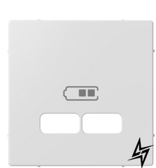 Накладка USB розетки Schneider Electric Merten System M MTN4367-0325 активно белый фото