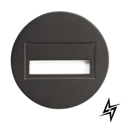 Настенный светильник Ledix Sona круглая 13-211-61 врезной Черный 5900K 14V ЛЕД LED11321161 фото в живую, фото в дизайне интерьера