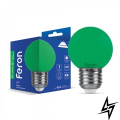 LED лампа Feron 25117 Hi-Power E27 1W 4,5x6,8 см фото