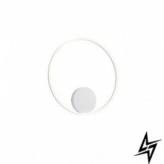 Бра Redo 01-1702 ORBIT White + DIRECT LIGHT LED  фото наживо, фото в дизайні інтер'єру
