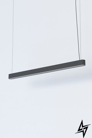 Люстра Nowodvorski Soft LED 7525 на 1 лампу G13, сіра, 125 &times; 156 &times; 6 &times; 6 см фото