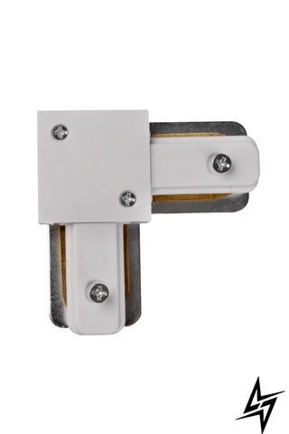 Кутове з&rsquo;єднання Goldlux Track System 1 Phaze 321862 біле 7 &times; 2 см фото
