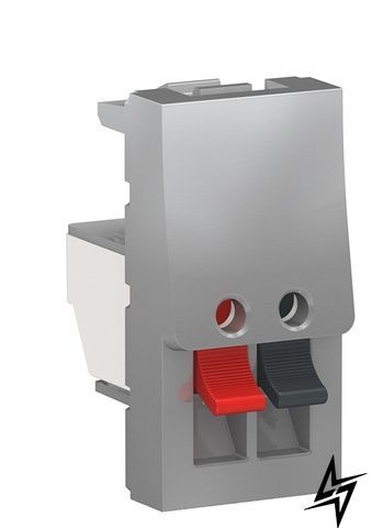 Аудіорозетка Schneider Electric NU348730 Unica New, алюміній, матова, IP20 фото