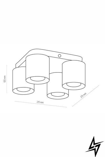 Спот TK Lighting Vico 6511 черный 4&times;GU10 фото