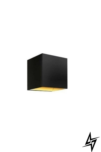 Декоративная подсветка Azzardo Mars Black Gold AZ1052 15825 фото в живую, фото в дизайне интерьера