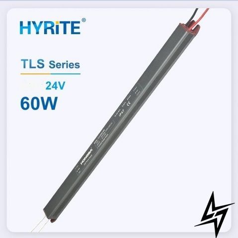 Блок живлення HYRITE Slim 60W DC24V IP67 TLS-24E60C TLS-24E60C фото
