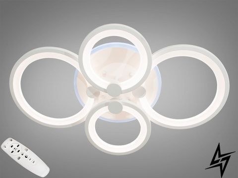 Припотолочная LED люстра с диммером и цветной LED подсветкой 100 Вт Vonado 26-22648 фото