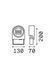 Ґрунтовий світильник Ideal Lux Ulex 261294 чорний 15 Вт 3000 K IP65 261294 - зображення 2