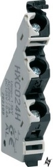 Дополнительный сигнальный контакт HXC024H для автоматических выключателей h250-h1600 1НО+1НЗ 230В Hager фото