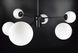 Стельова люстра на 6 лампочок L23-37212 Чорний CD111/6-bk-wh-k фото в дизайні інтер'єру, фото наживо 6/6